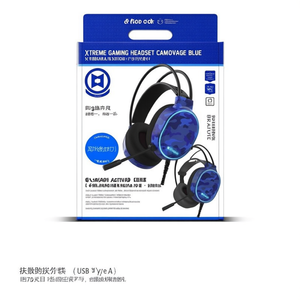 Auriculares para juegos PLAYSTATION 4 Planet Hedset 7.1 Camuflaje azul 90502 - Product Image 3