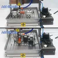 Máquina de Grabado CNC LYF 220V 110V 1500W 2030 3040 3060 4060, Router CNC de 3/4/5 Ejes para Grabado, Perforación y Fresado en Madera