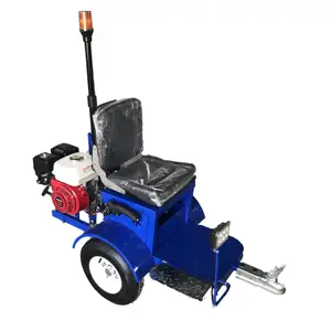 discount cold paint airless road line marking machines with driving car