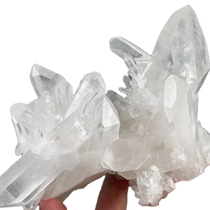 Natural Clear Quartz Crystal Cluster Polished Irregular <b>White</b> Crystal Specimen for Home Decor Feng Shui Meditation Gift - Product Image 1