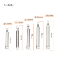 Aktuator Linear Teleskopik Mini 5V DC, Stroke 30mm, 2mm/s, Motor Mikro Elektrik Kecil untuk Perangkat Medis, DIY, Otomatisasi Rumah Pintar