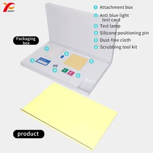 32 Inch Yellow Acrylic Anti Blue Light Eye Protection Screen Protector For Computer Suspension Filter