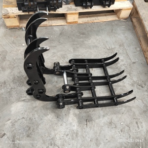 <span class=keywords><strong>Pince</strong></span> mécanique <span class=keywords><strong>pour</strong></span> grumes de bois, grappin <span class=keywords><strong>pour</strong></span> <span class=keywords><strong>mini</strong></span>-excavatrice - Product Image 4