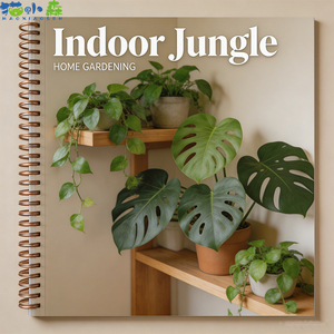 Cuaderno <span class=keywords><strong>de</strong></span> Jardinería Personalizado con Tapa Dura Espiral y Papel Recubierto para Plantas <span class=keywords><strong>de</strong></span> Interior, <span class=keywords><strong>Rosas</strong></span> y Suculentas - Diario al por Mayor OEM - Product Image 1