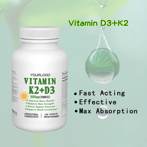 Gomitas de Vitamina D3 K2 Veganas para Adultos, Apoyo Óseo, Calcio, Magnesio, Apoyo Inmunológico, 120 Unidades, Glicinato de Magnesio - Product Image 3