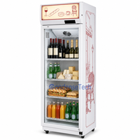 Réfrigérateur vertical pour boissons, bière, cola, supermarché, refroidisseur de boissons
