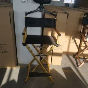 Silla de Maquillaje Profesional Plegable y Portátil de Aluminio de Alta Resistencia con Reposacabezas - Product Image 4