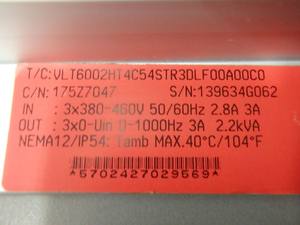 ПЛК 175z7047 Vlt6002ht4c54str3dlf00a00c0 Привод инвертора 3ph Контроллер программирования - Product Image 3