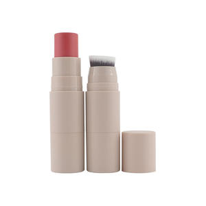 Base de Maquillaje de Marca Privada con Opción de Tubo y Color, Corrector <span class=keywords><strong>Facial</strong></span>, Crema Bronceadora Profesional, Barra de Contorno con Brocha - Product Image 6