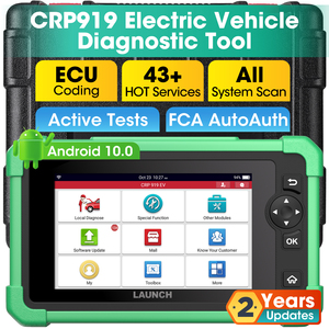 Escáner de Códigos <span class=keywords><strong>LAUNCH</strong></span> CRP919 EV Bluetooth <span class=keywords><strong>Profesional</strong></span>, Herramienta de Diagnóstico de Vehículos, Máquina de Escaneo OBD2 para Automóviles - Product Image 1