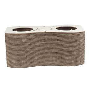 Griffoir pour chat de luxe moderne à double niveau en forme de tunnel, à haute résistance, à 2 niveaux - Product Image 5