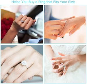 UK US Professionele meetinstrument voor ringen, ringmaatmeter voor doe-het-zelf sieraden, meetgereedschapset - Product Image 6