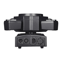 QSE Lighting 4PCS Small Whirlwinds 6 en 1 LED Disco Strobe Light Laser Moving Head Parties Nightclubs DMX512 Control Mode