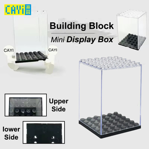 Scatola Espositiva Trasparente Antipolvere per Minifigure e Set di Costruzioni, Accessori Personalizzati per Blocchi da Costruzione - Product Image 3