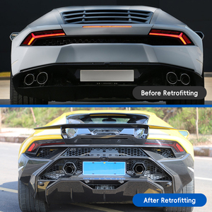 Alerón Trasero de Fibra de Carbono para Huracán Spyder Convertible LP580/610 2017-2019, Modificación de Carrocería - Product Image 2