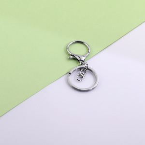 Round Dragon Buckle Three Piece Set Lobster Clasp Keychain DIY Jewelry Hardware Metal Plated Fashion <b>Accessory</b> <b>Bag</b> Charm - Product Image 2