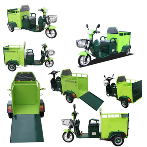 Mini <span class=keywords><strong>Hippo</strong></span> Véhicule Électrique à 3 Roues pour Transport de Bacs et Outils de Petit Volume ST3BJ0150B - Product Image 1