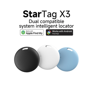 Dual System Smart White <b>Tracker</b> Bluetooth Item Finder Compatible with Apple Find My & Android Find Hub <b>Mini</b> Locator Wholesale - Product Image 1
