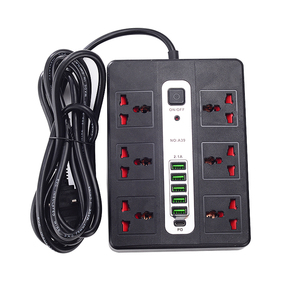 2025 vendita calda moderna ciabatta EU <span class=keywords><strong>presa</strong></span> <span class=keywords><strong>a</strong></span> muro 2m rame cavo EU spina 5 porte di uscita USB sicuro <span class=keywords><strong>presa</strong></span> di estensione affidabile - Product Image 1
