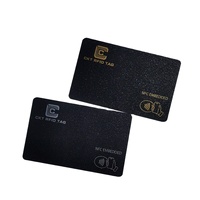 Cktrfd – nouveau Logo personnalisé coloré noir mat NFC cartes Business Pvc PVC cartes NFC Pvc