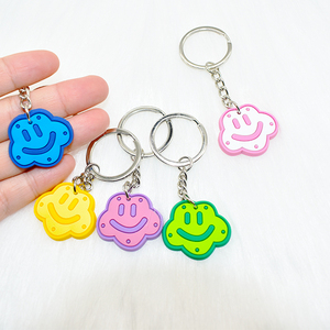 2025 Bán Buôn Người Bạn Tốt Nhất Keychain Cô Gái Món Quà Cười Cá Nhân Vòng Chìa Khóa Các Mặt Hàng Khuyến Mại Dễ Thương PVC Vòng Chìa Khóa Tùy Chỉnh Keychain - Product Image 3