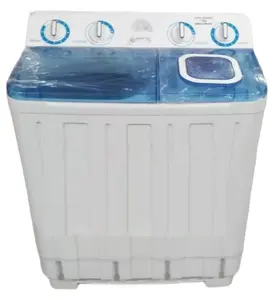 Penjualan terlaris kustom 7.2KG bak angkat atas bak ganda mesin cuci Semi otomatis untuk asrama atau mesin cuci komersial