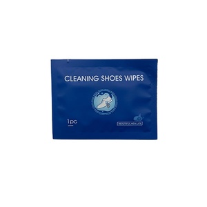 OEM one piece white shoe & sneaker cleaning wet wipes