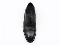 Chaussures habillées Oxford pour hommes en cuir véritable peintes à la main Dreamy Stark, bout rond, à lacets, semelle extérieure en caoutchouc, pour le bureau, la carrière et les mariages