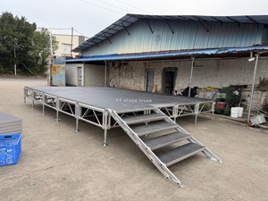 Système de treillis de scène en alliage d'aluminium, 8x5x6m, structure d'éclairage à installation rapide pour spectacles et événements, personnalisable - Product Image 2