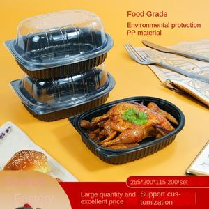 Caja de Embalaje para Pollo Entero para Llevar, de Material PP Desechable, Personalizable OEM/ODM, con Tapa, Apta para Alimentos - Product Image 2