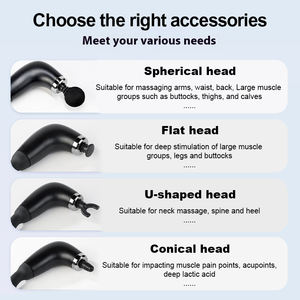 2025 Sekarang Alat Pijat Portabel untuk Sakit Punggung Berkualitas Tinggi, Pistol Pijat Elektrik untuk Punggung dan Leher, Terapi Otot, Pistol Pijat - Product Image 5