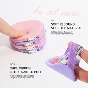 Juego de polvos de <span class=keywords><strong>maquillaje</strong></span> de doble cinta, herramienta de <span class=keywords><strong>maquillaje</strong></span>, 2 uds., cojín de aire de poliuretano cosmético sin <span class=keywords><strong>látex</strong></span> seco y húmedo, LLT18 - Product Image 5