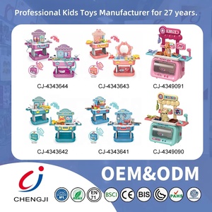 Chengji Jouets de beauté et de déguisement, chariot de magasinage de <span class=keywords><strong>maquillage</strong></span> 2 en 1, jeux de simulation, kits de création de mode - Product Image 6