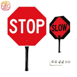 Cartello Stradale Riflettente RTLITE ad Alta Visibilità, Autoadesivo, Stampabile, Segnaletica di Avvertimento e Stop - Product Image 1