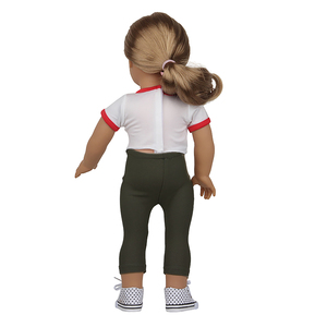 בגדי בובות אמריקאיות 18 אינץ' של MSYO, קשת בענן, ייצור בהתאמה אישית (OEM/ODM), אביזרי כותנה, בגדי צעצוע מיני לבובות בנות 45 ס\\\"מ - Product Image 3