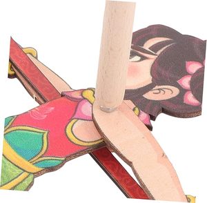 Kit <span class=keywords><strong>de</strong></span> sombras tradicionales, juguete <span class=keywords><strong>de</strong></span> espectáculo <span class=keywords><strong>de</strong></span> marionetas DIY para niño, niña, adultos, Educación Temprana, actividades familiares, personajes, accesorio artesanal - Product Image 4