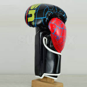 ถุงมือหนังชกมวยสำหรับฝึกกีฬาชกมวยขนาด8ออนซ์12ออนซ์16ออนซ์2024ออกแบบได้ตามต้องการดีไซน์ล่าสุด - Product Image 6