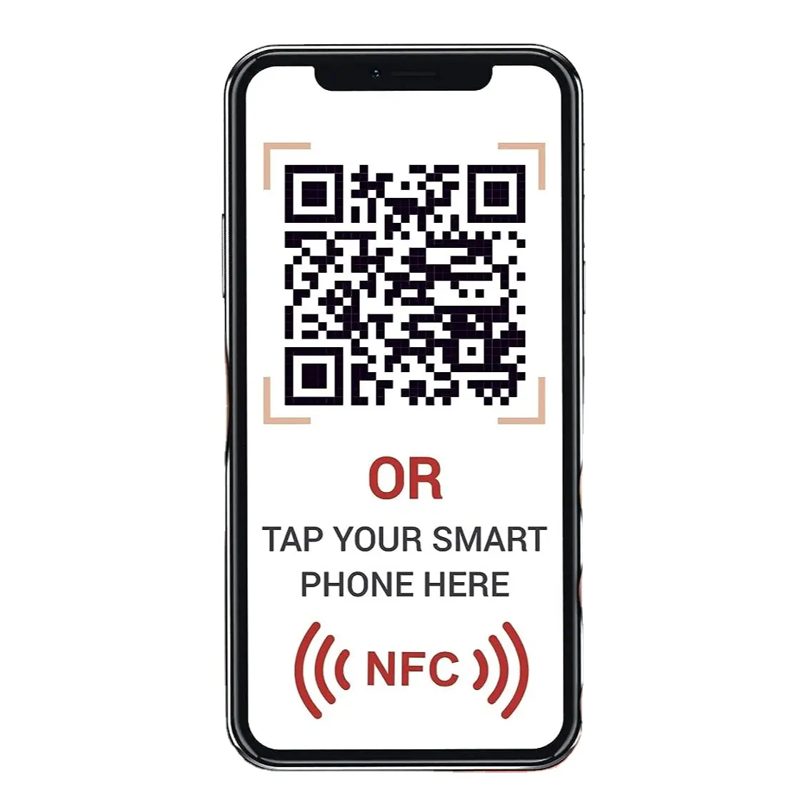 Visite nuestro sitio web pegatinas código QR y pegatinas de etiquetas NFC para promocionar su negocio