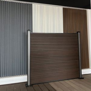 Home Garden Railing Decorative Border Outdoor <strong>Cheap</strong> Fences Sale WPC Wood Plastic Composite HDPE Metal Trellis Model <strong>Number</strong> 3D - Product Image 3