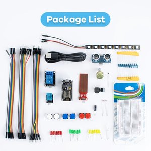 Kit de démarrage ESP8266 <span class=keywords><strong>WIFI</strong></span> IoT pour carte de développement et <span class=keywords><strong>capteur</strong></span> pour breadboard - Product Image 2