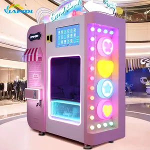 Промышленный японский полностью автоматический торговый автомат для продажи цветочных конфет, 110 В, 220 В