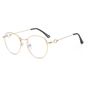<span class=keywords><strong>Gafas</strong></span> Redondas de Metal Vintage DOISYER con Protección Anti-Luz Azul para <span class=keywords><strong>Hombre</strong></span> y Mujer, Certificadas, Ligeras, para Uso Diario, Lectura y Uso de Teléfonos Móviles - Product Image 4