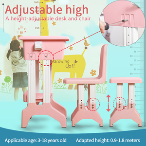 Thiết kế hiện đại Chiều cao có thể điều chỉnh Trường Duy nhất ghế bảng thiết lập cho lớp học tất cả các sinh viên Nhựa Bàn Ghế cho trẻ em - Product Image 2