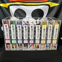 Boîte en acrylique transparent avec couvercle magnétique Booster Vitrine pour jeu de cartes Starter Deck Acrylique Case (ST01-09, 11)