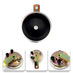 Wenle AHN115 Klaxon automobile 12V à disque basse tonalité, couleur noir fer, 92mm, avec sensibilité de 105-118dB et fréquence de 35030Hz pour Audi/VW - Product Image 6