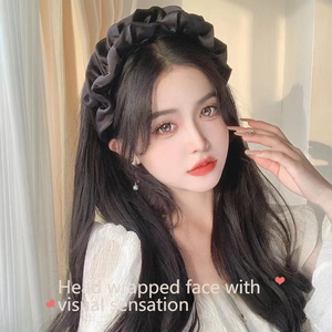 Sweet girly <b>scrunchie</b> headband a summer <b>hair</b> piece with stylish <b>scrunchie</b> details ideal for young ladies - Product Image 3