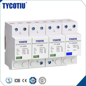 TYCOTIU TY-25M 1+1 T1 Protezione da Sovratensioni per Sistemi <span class=keywords><strong>di</strong></span> Alimentazione Industriali, Protezione da Fulmini per Apparecchiature Elettroniche, Certificato IEC - Product Image 4