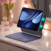 Clavier intelligent Magic Keyboard pour Huawei MatePad 12X, étui de protection Miaokong, pavé tactile, rétroéclairage 7-RGB, sans fil, nouvelle livraison rapide