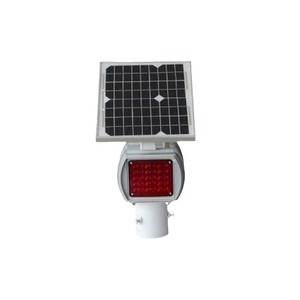 HK-JB201A Solar Flashing Warning <b>Light</b> IP65 <b>Pole</b> Mount LED Traffic Safety <b>Light</b> - Product Image 4