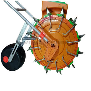 Le planteur manuel ergonomique assure un semis confortable par poussée pour des séances de jardinage prolongées. - Product Image 1